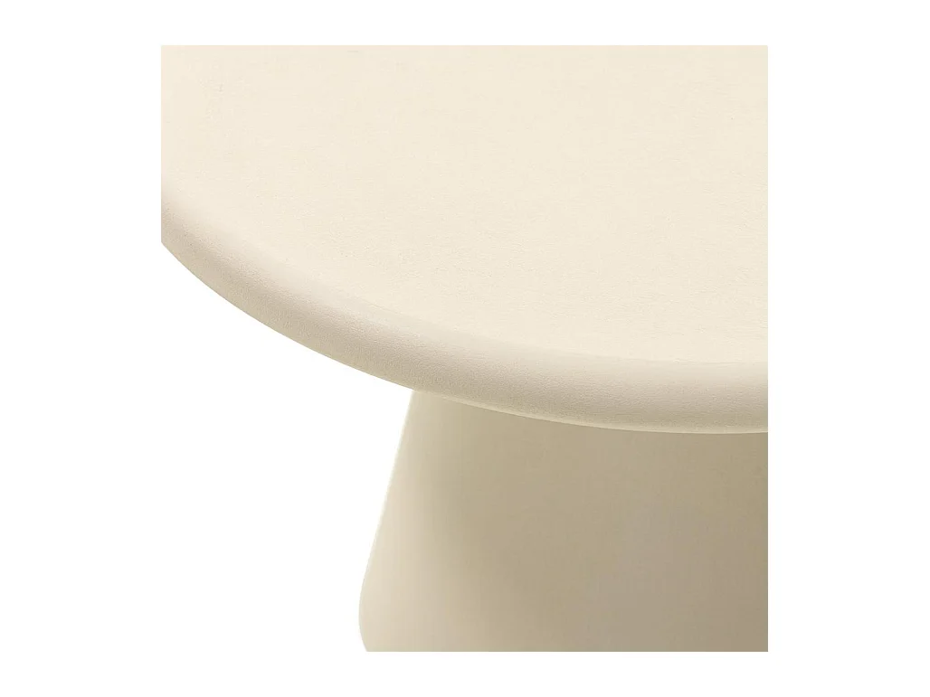 Couchtisch 60x60x40 cm beige Mestre