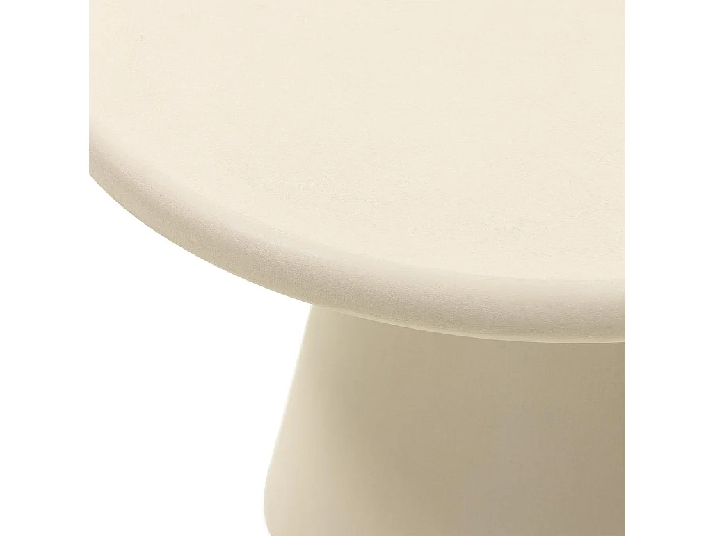 Couchtisch 60x60x40 cm beige Mestre