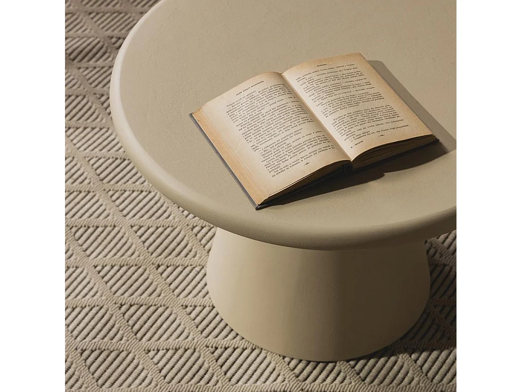 Couchtisch 60x60x40 cm beige Mestre