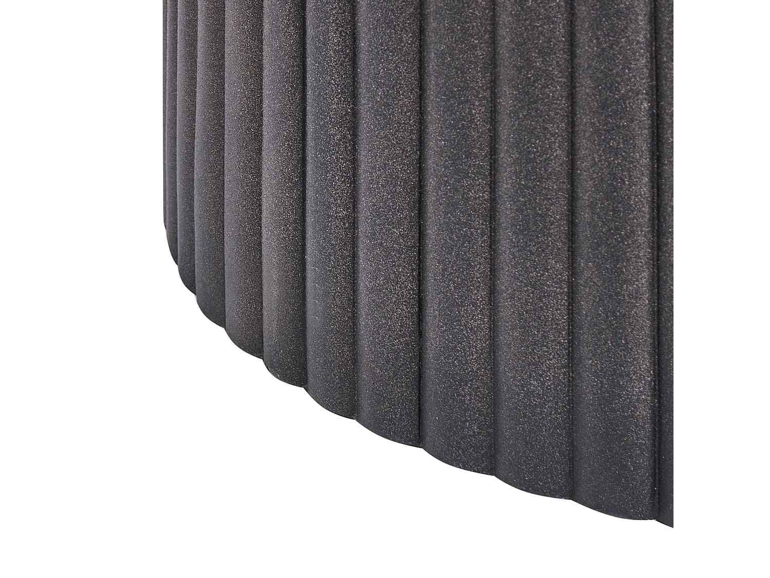 Table basse POZZA  117 cm 117 cm Noir