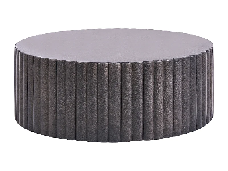 Table basse POZZA  117 cm 117 cm Noir