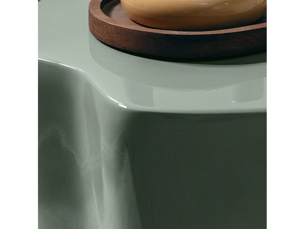 Table d'appoint 49x49x45 cm sauge Fior