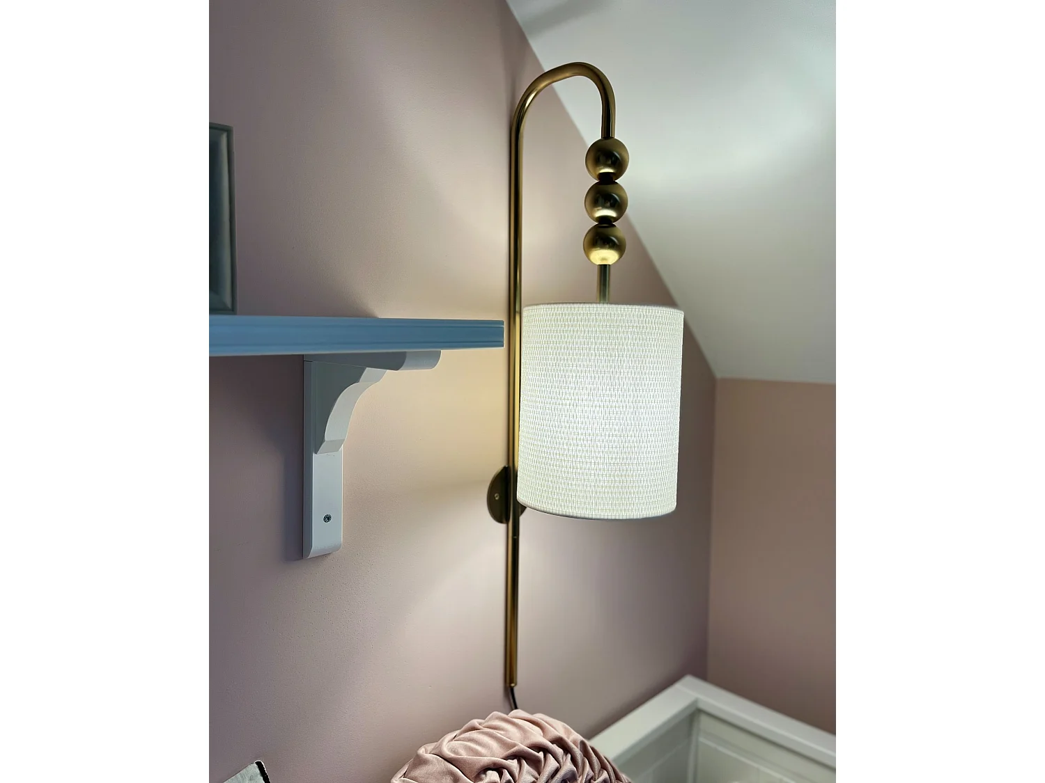 Wall Lamp LOKY Brass Metal