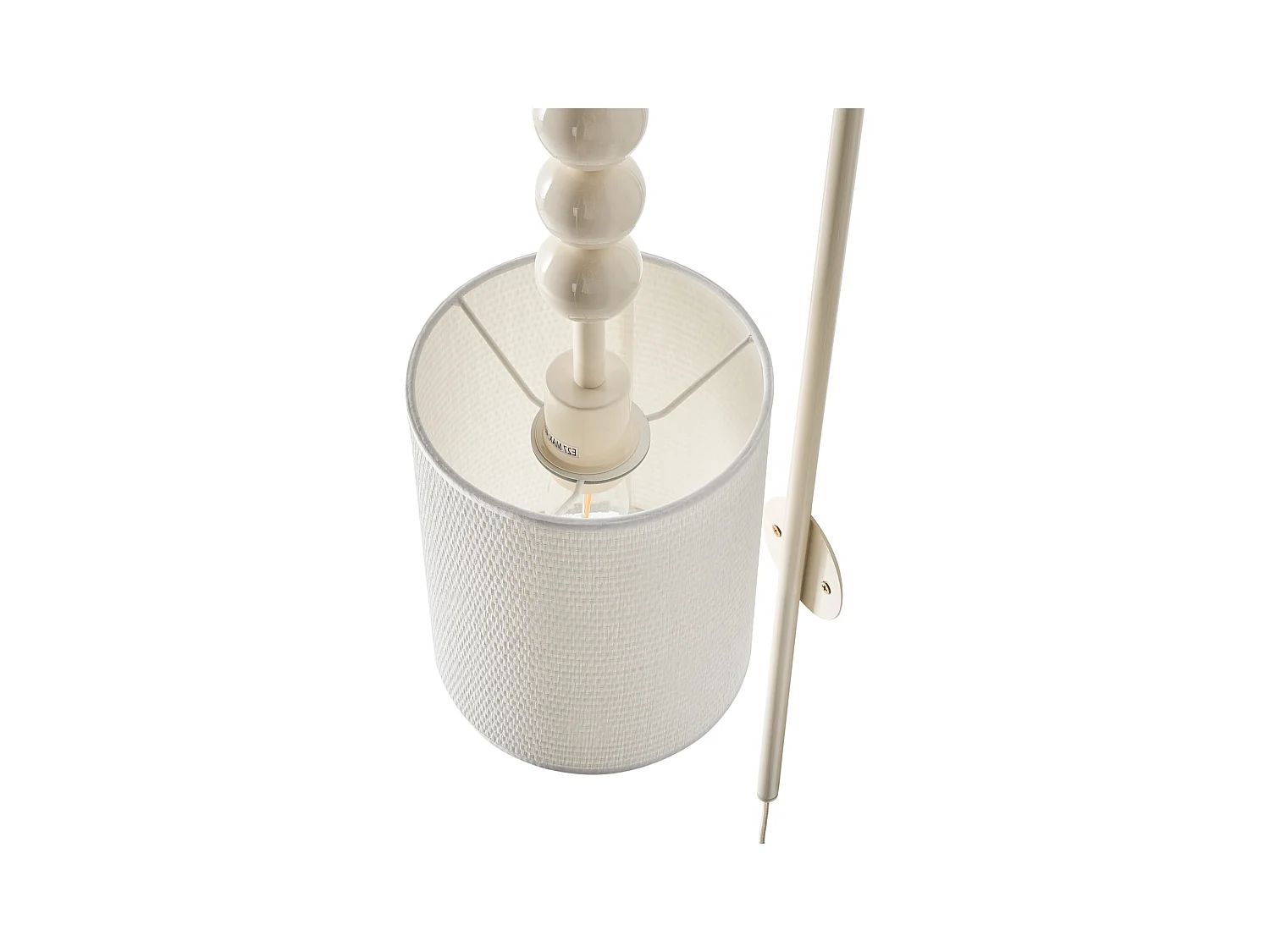 Lampe murale LOKY Métal Beige