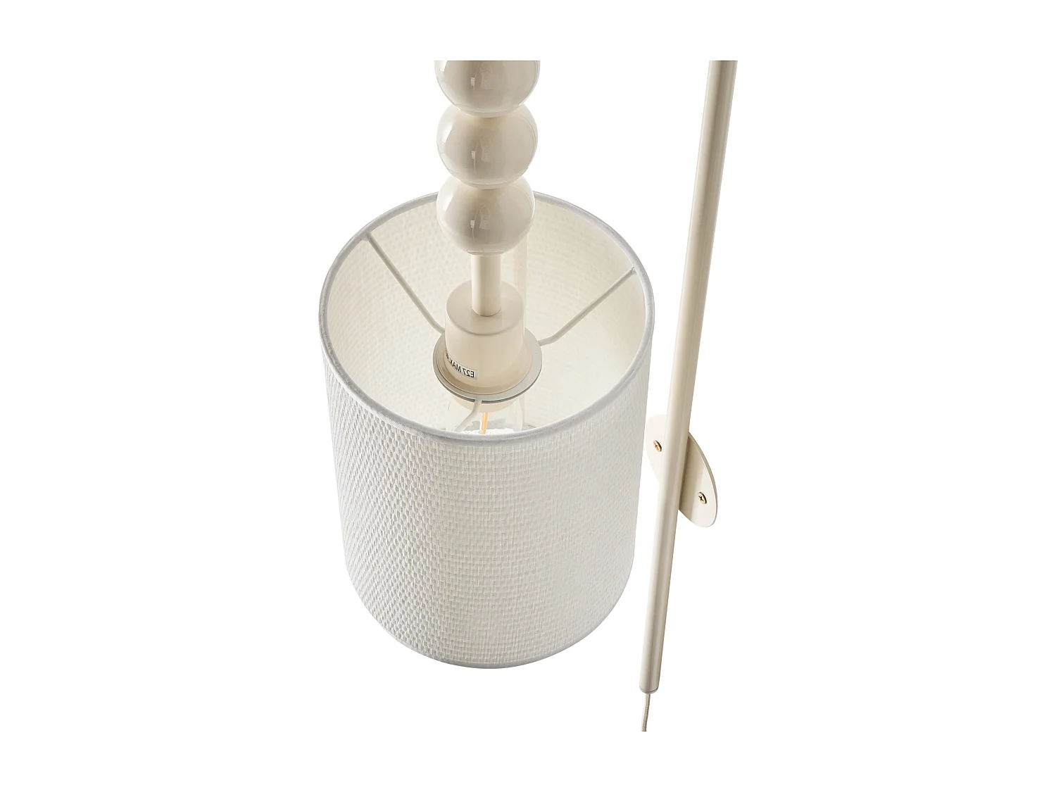 Lampe murale LOKY Métal Beige