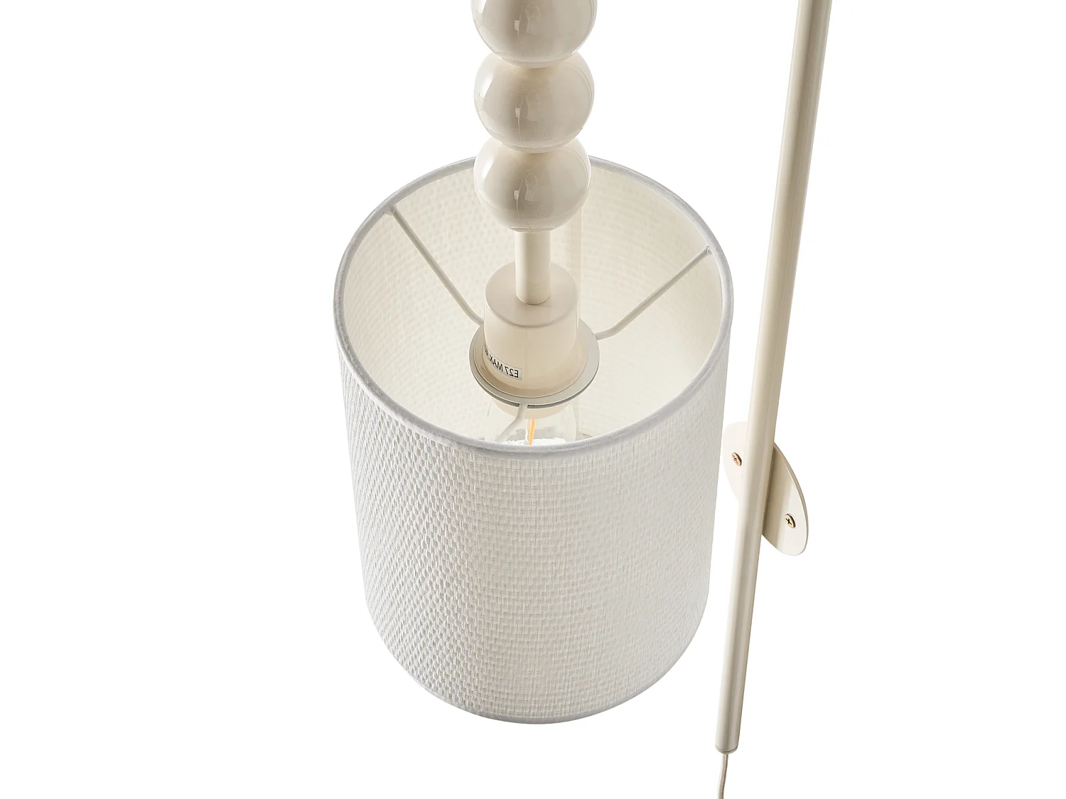 Lampe murale LOKY Métal Beige