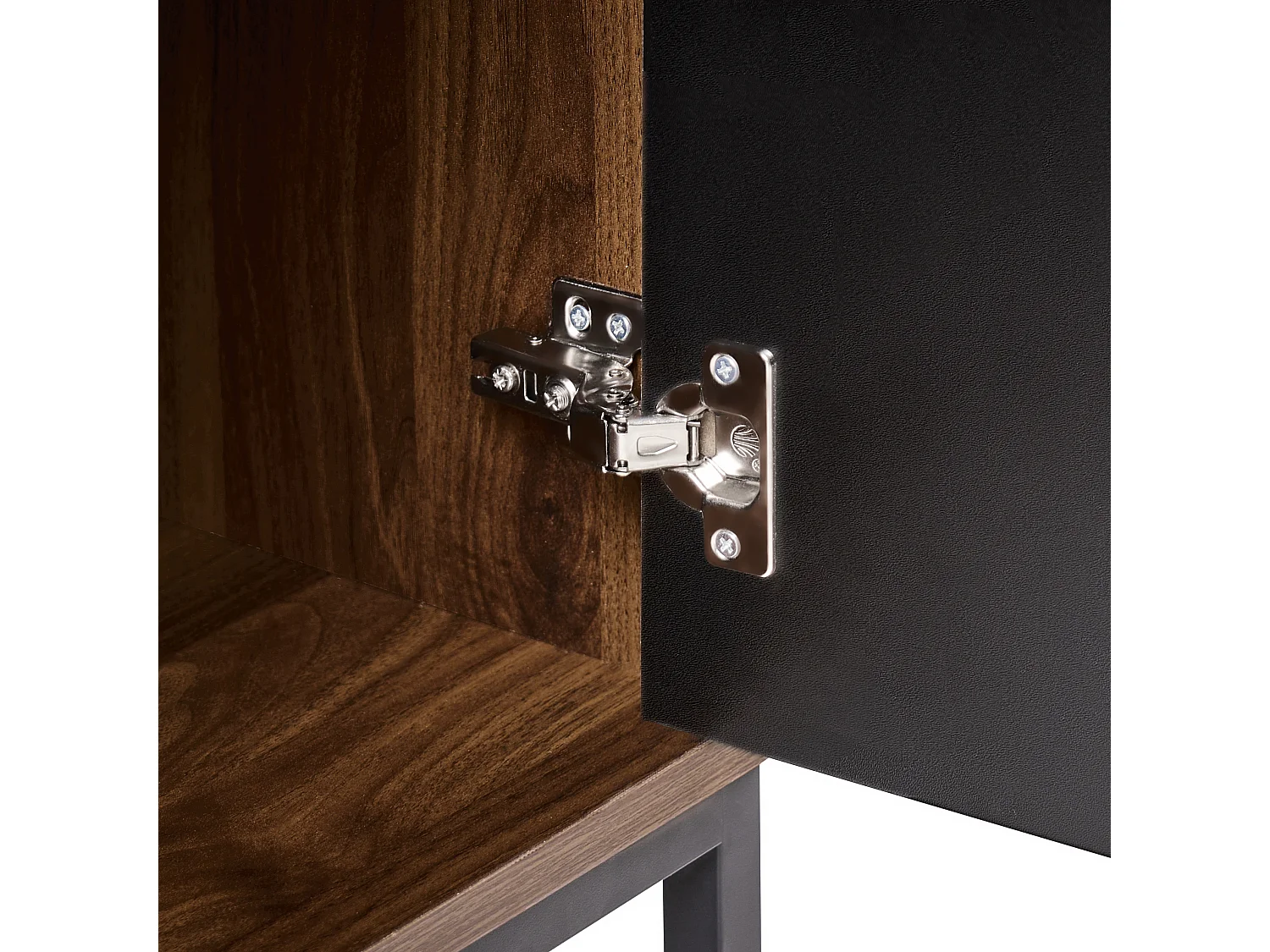 Meuble TV CARAQUET Marron foncé