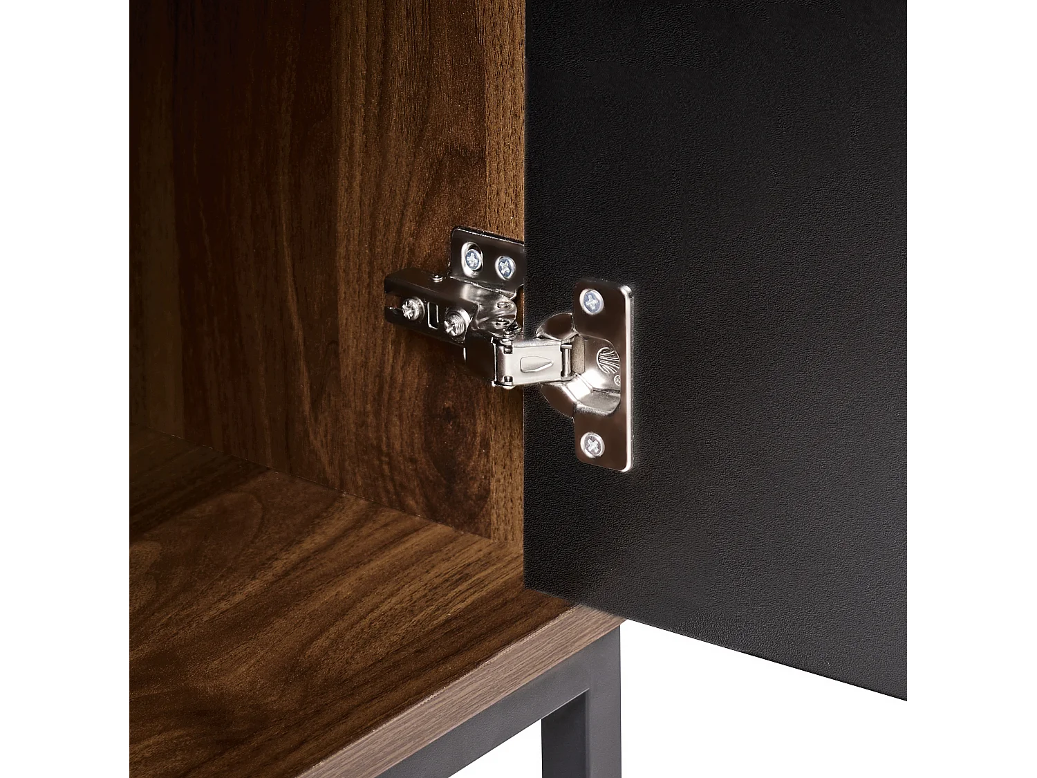 Meuble TV CARAQUET Marron foncé