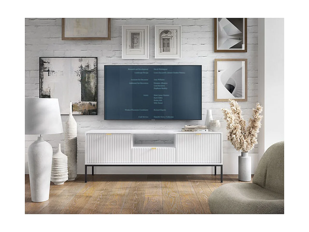 LOWBOARD Nova weiß 154 / 39 / 56cm