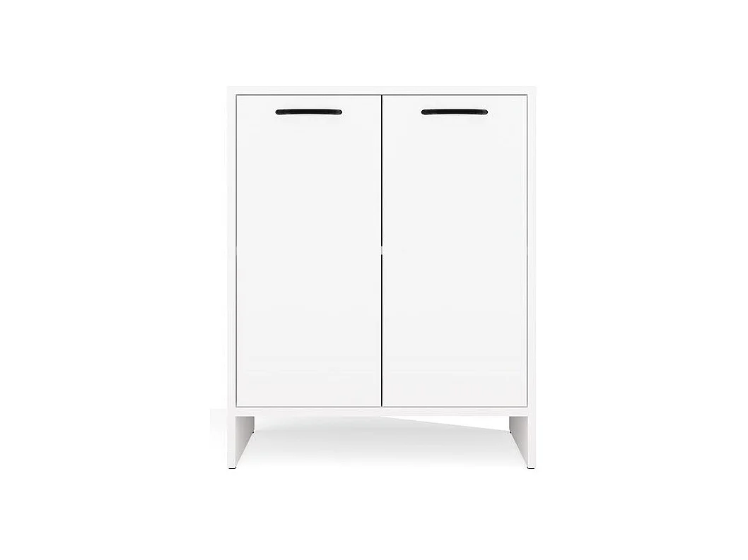 Szafka Łazienkowa NINA 2DUM | Biała | 60x40x74 cm |Szafka Łazienkowa Pod Umywalkę
