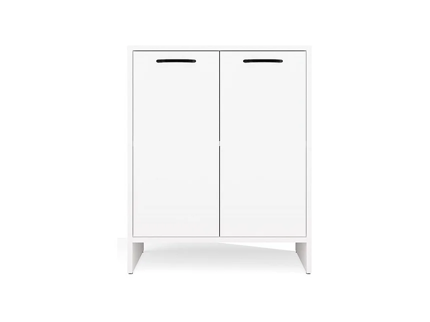 Szafka Łazienkowa NINA 2DUM | Biała | 60x40x74 cm |Szafka Łazienkowa Pod Umywalkę