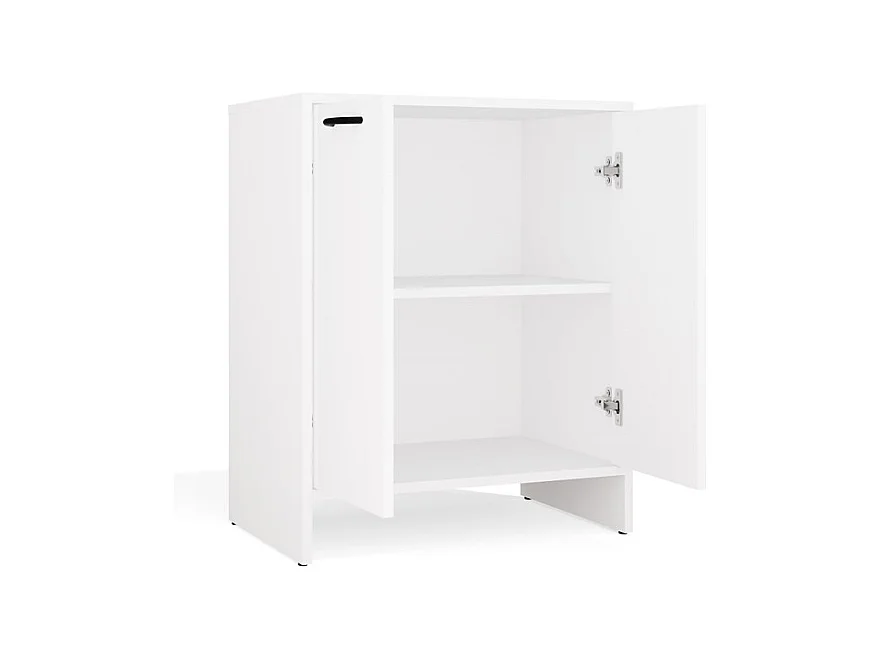 Szafka Łazienkowa NINA 2DUM | Biała | 60x40x74 cm |Szafka Łazienkowa Pod Umywalkę