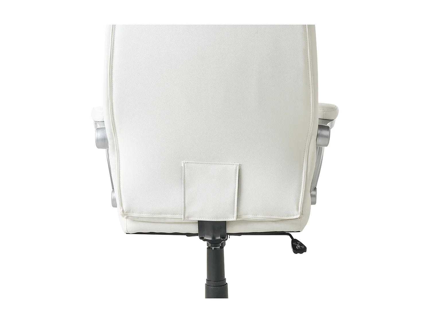 Fauteuil de bureau CHIEF Cuir PU Blanc cassé