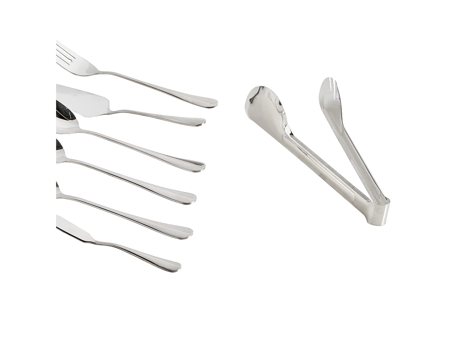 7 Piece Kitchen Utensil Set ZITI Silver