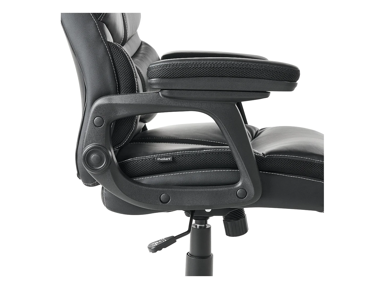 Fauteuil de bureau RULER Cuir PU Noir