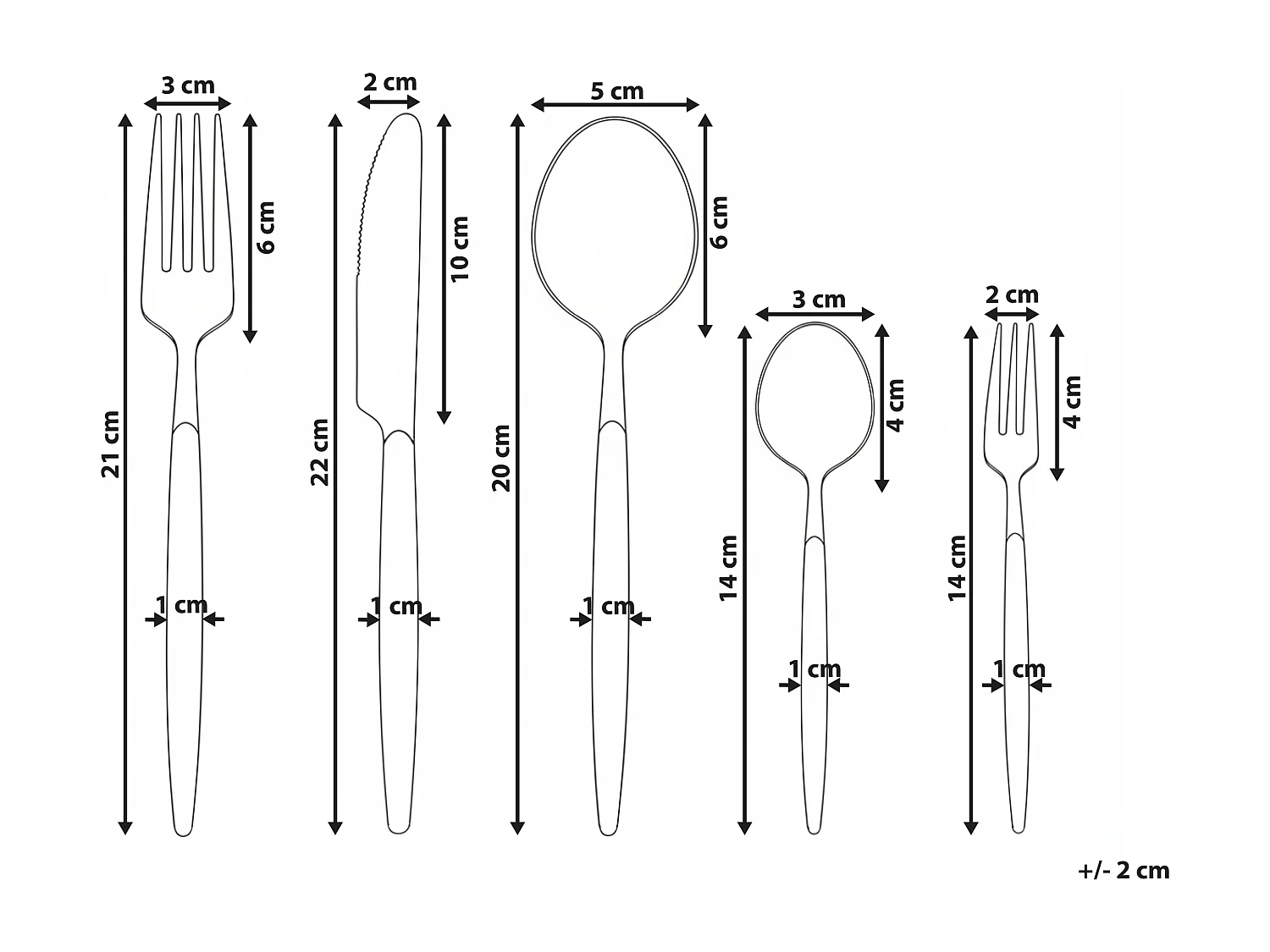 Set de 30 couverts GEMELLI Doré