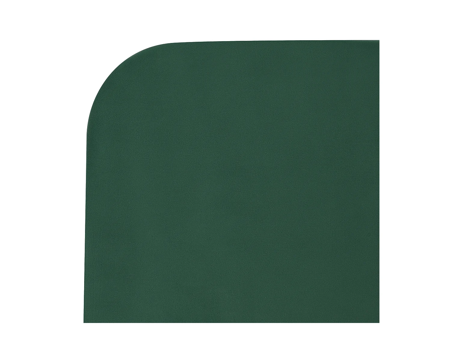 Lit avec sommier Velours FLAYAT 120 x 200 cm Vert foncé