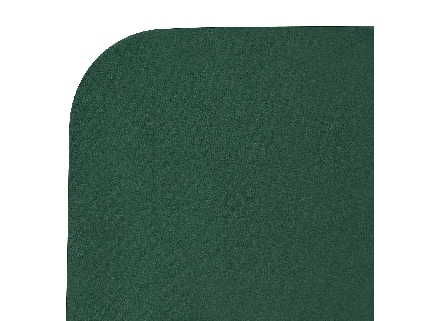 Lit avec sommier Velours FLAYAT 120 x 200 cm Vert foncé