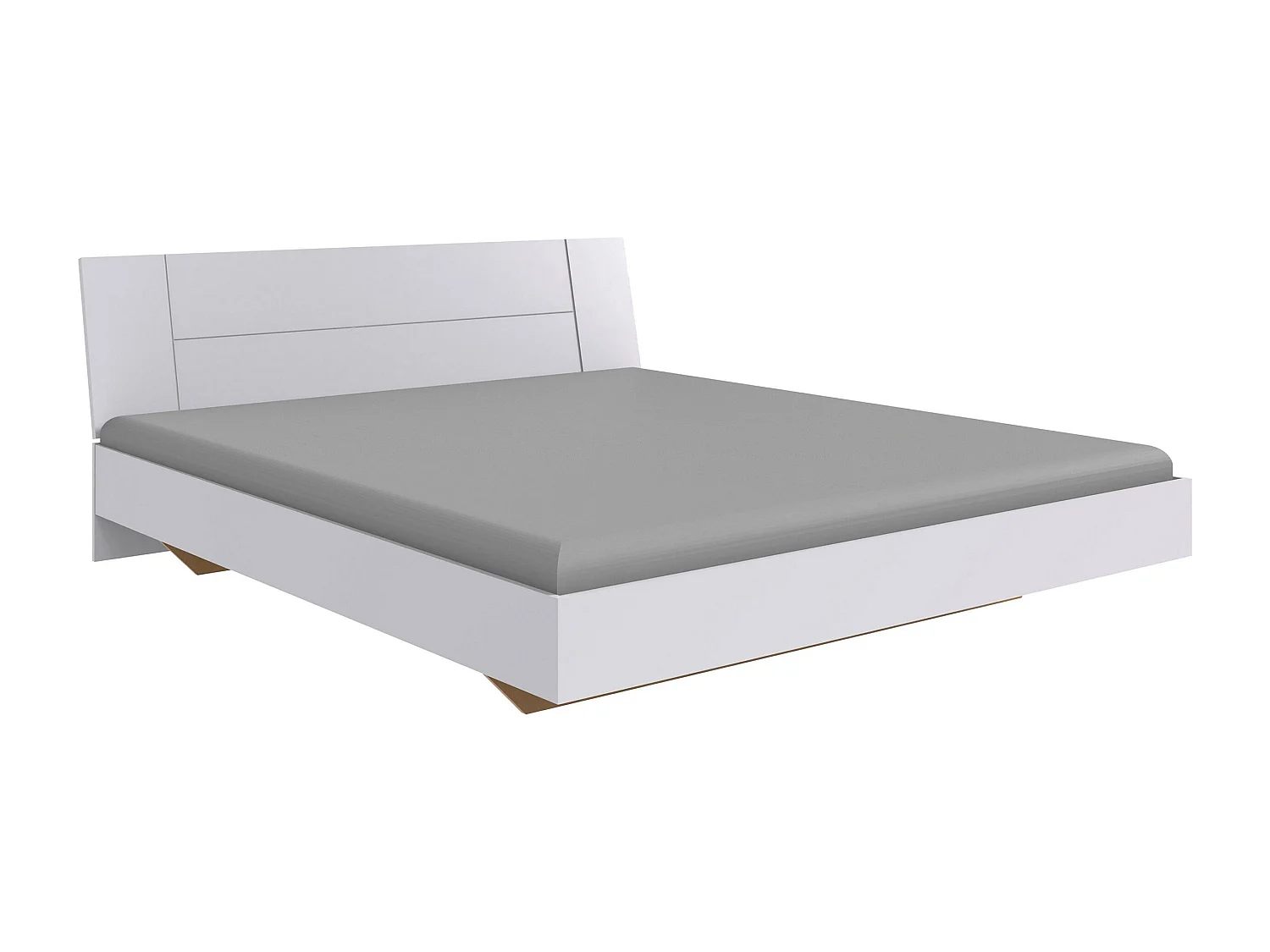 DOPPELBETT Kreta weiß 189 / 210 / 81cm