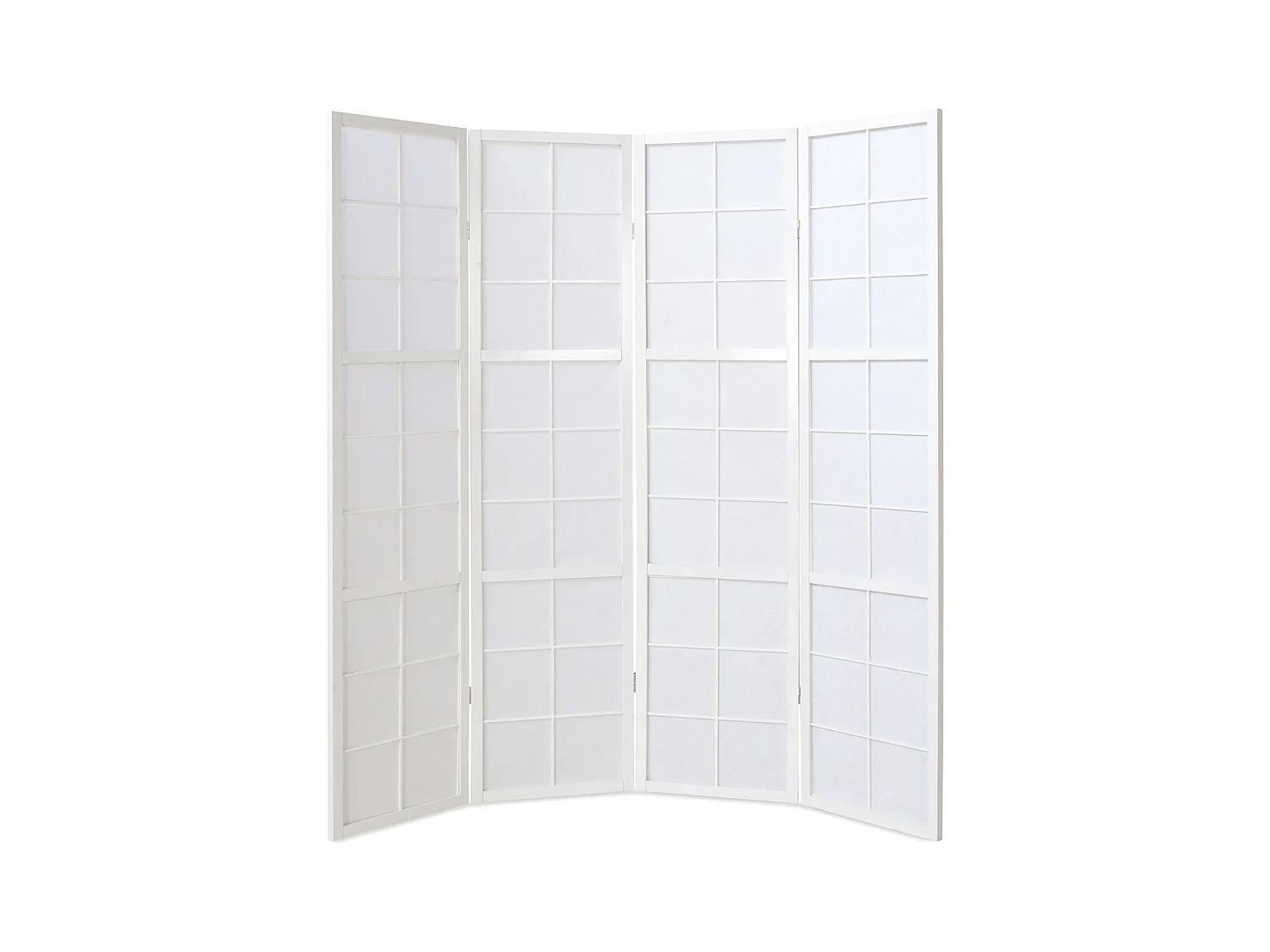 Kamerscherm 176x2,2x175 cm wit Shoji