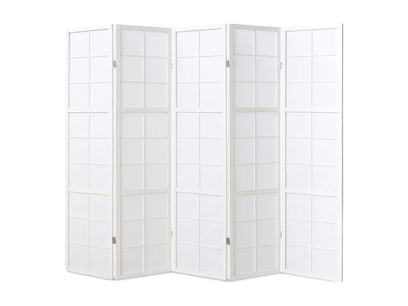 Kamerscheider 175x220x2,2 cm wit shoji