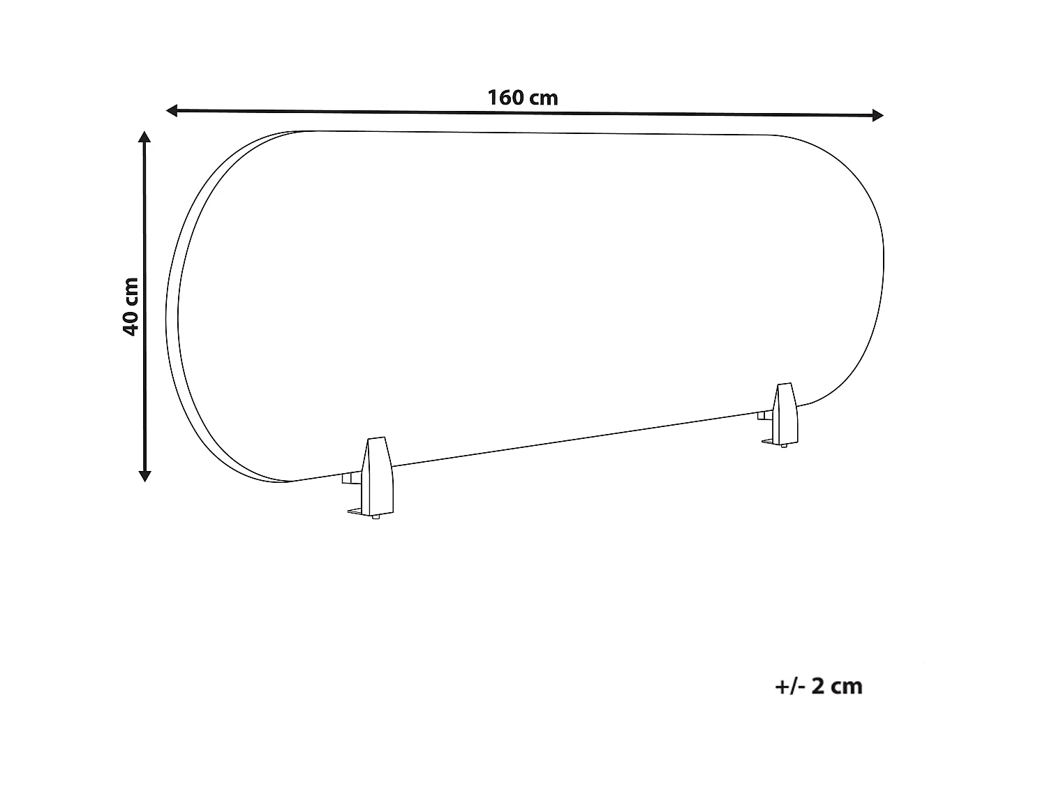Cloison amovible de bureau Vert SPARKY