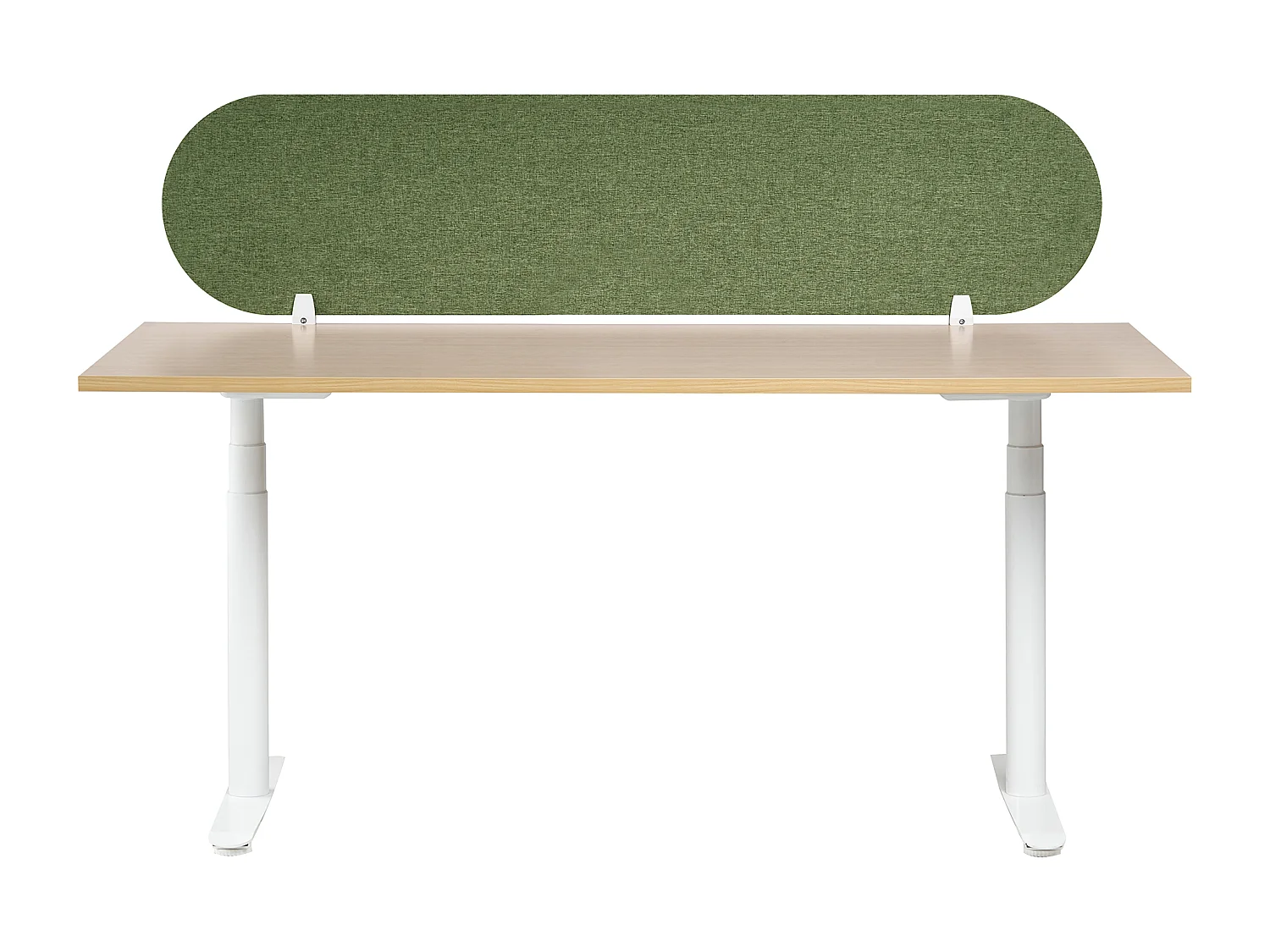 Paravent de bureau 160 x 40 cm vert SPARKY