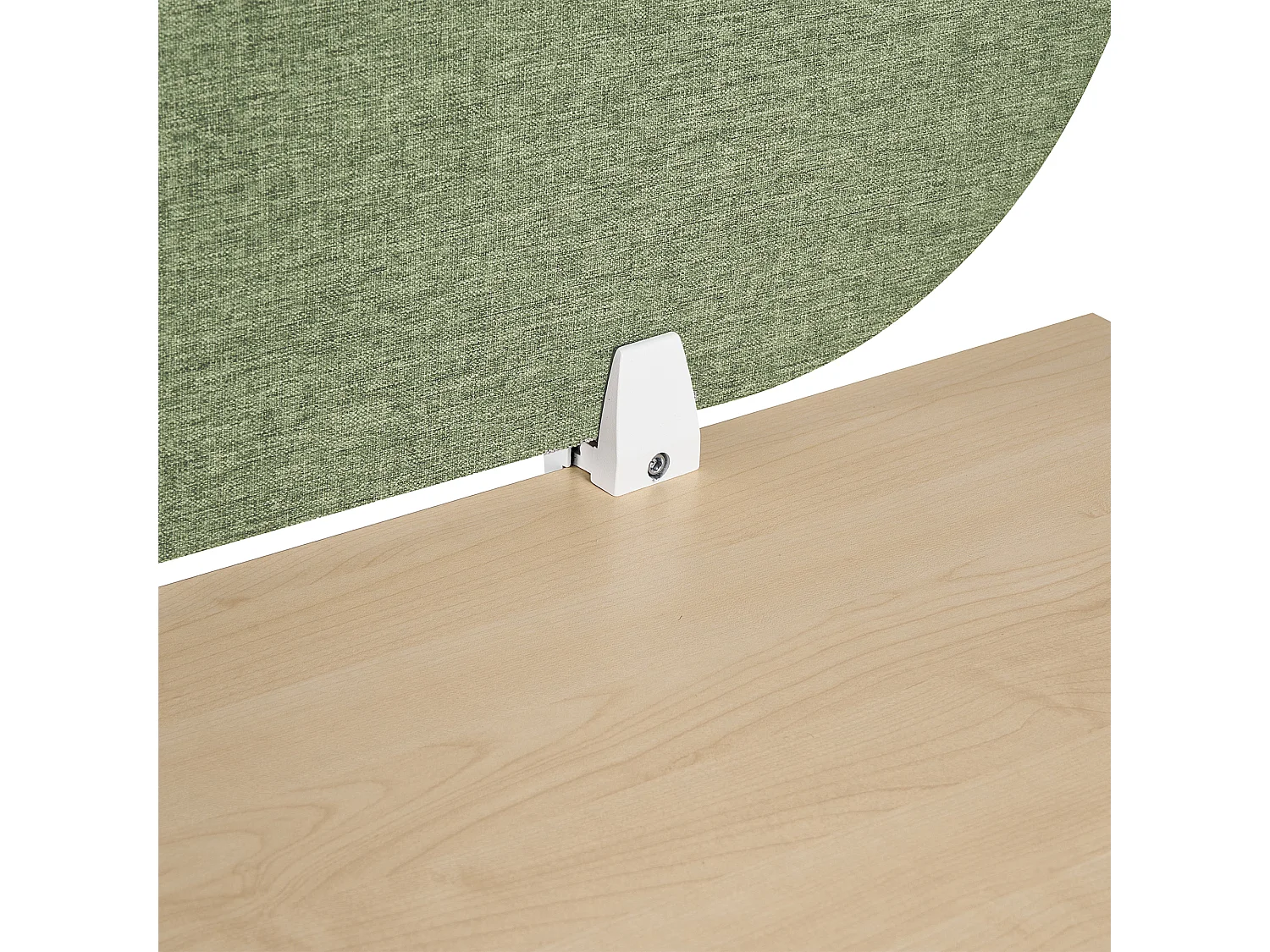 Paravent de bureau 160 x 40 cm vert SPARKY