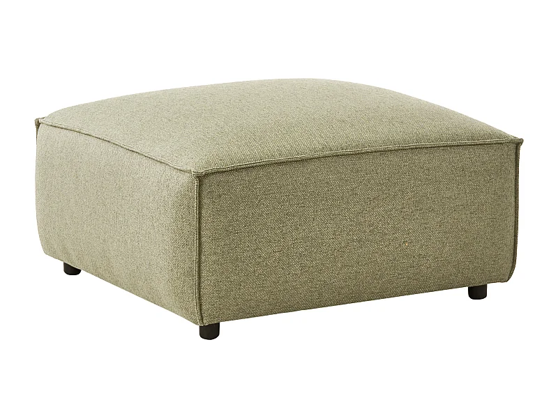 Ottoman BRANDE Tissu Vert clair