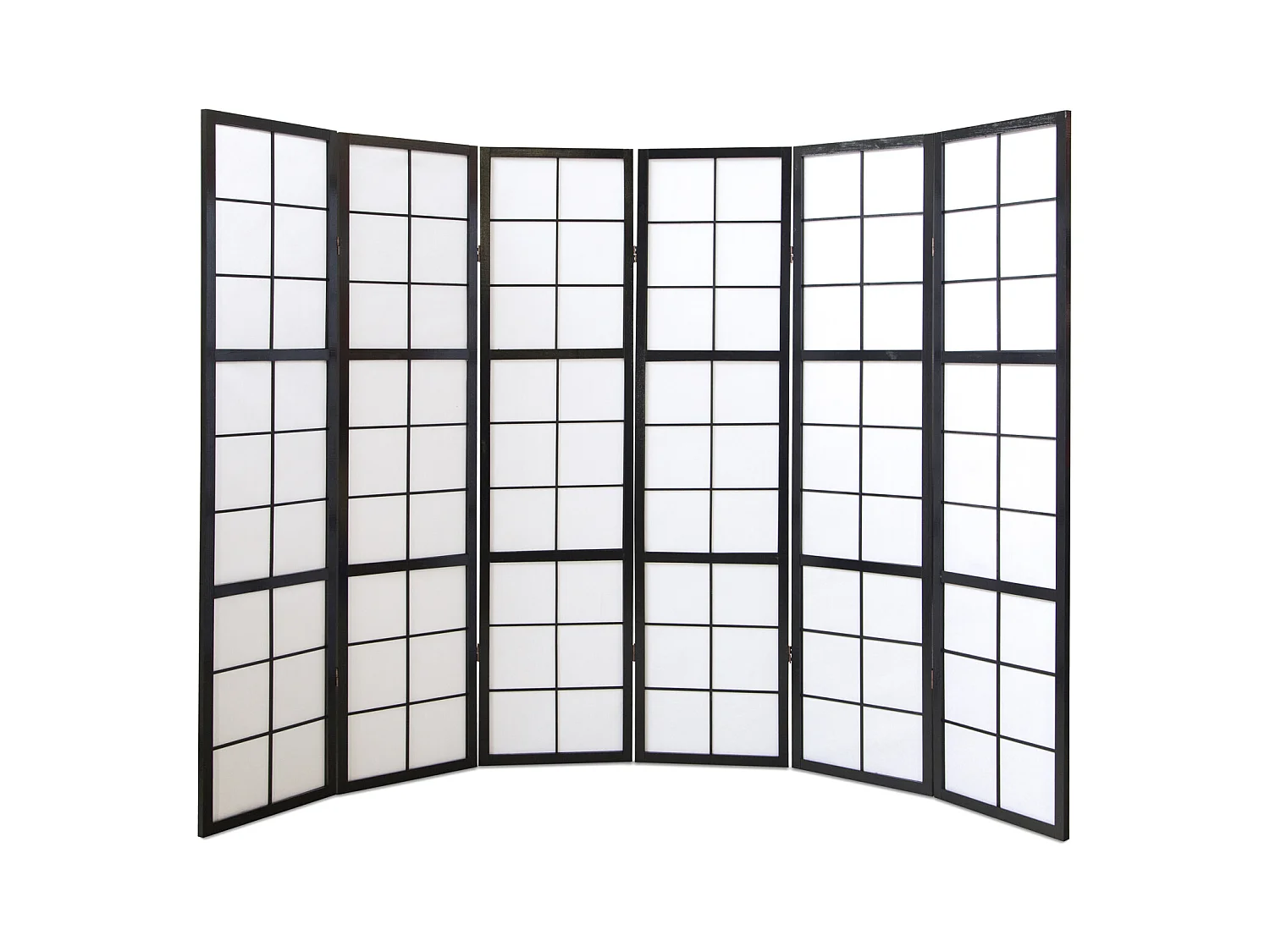 Kamerscheider 175×264×2.2 cm Zwart Shoji