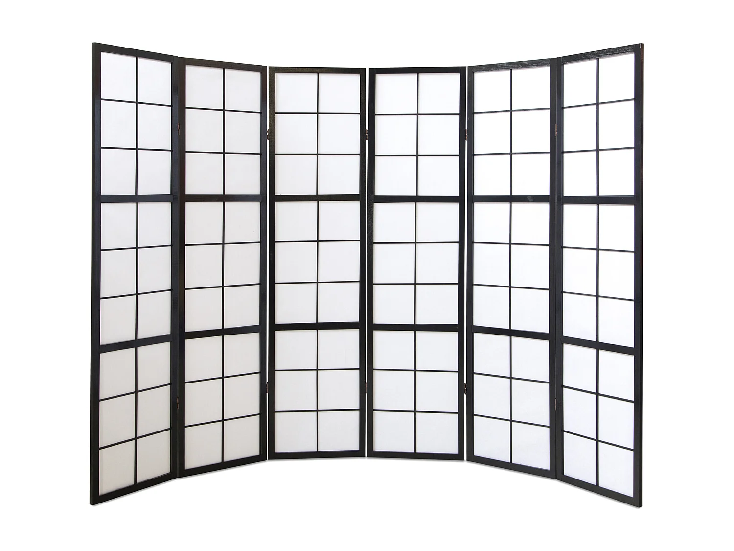 Paravent 175×264×2.2 cm Noir Shoji