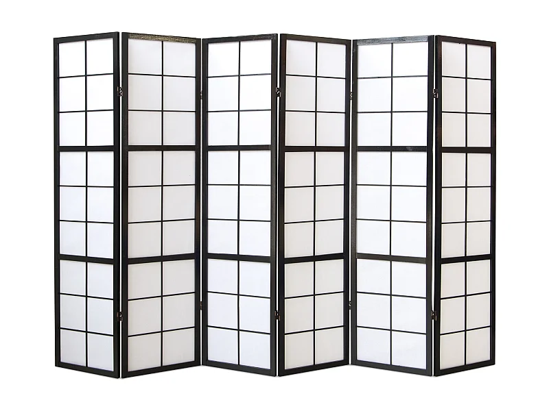 Kamerscheider 175×264×2.2 cm Zwart Shoji