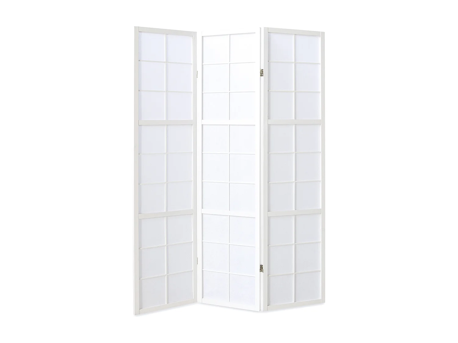 Rumdeler, Home, Shoji 3-panel foldbar, 132x2.2x175 cm, hvid
