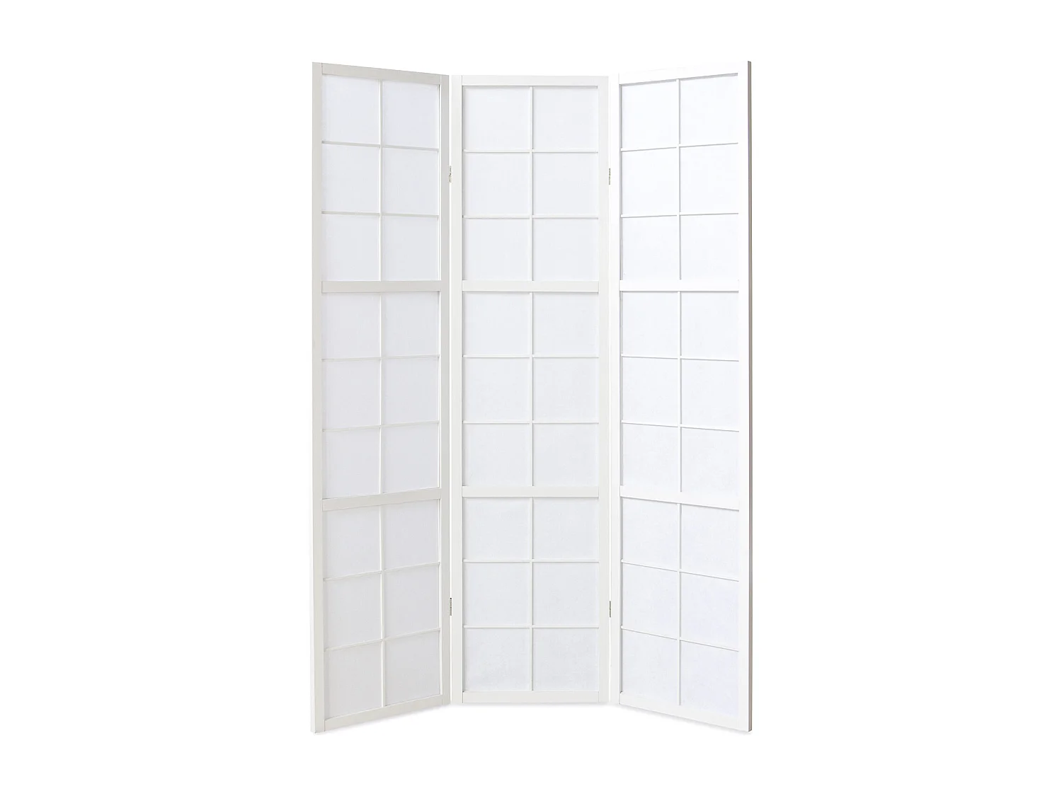 Rumdeler, Home, Shoji 3-panel foldbar, 132x2.2x175 cm, hvid
