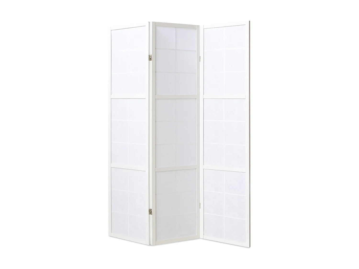 Rumdeler, Home, Shoji 3-panel foldbar, 132x2.2x175 cm, hvid