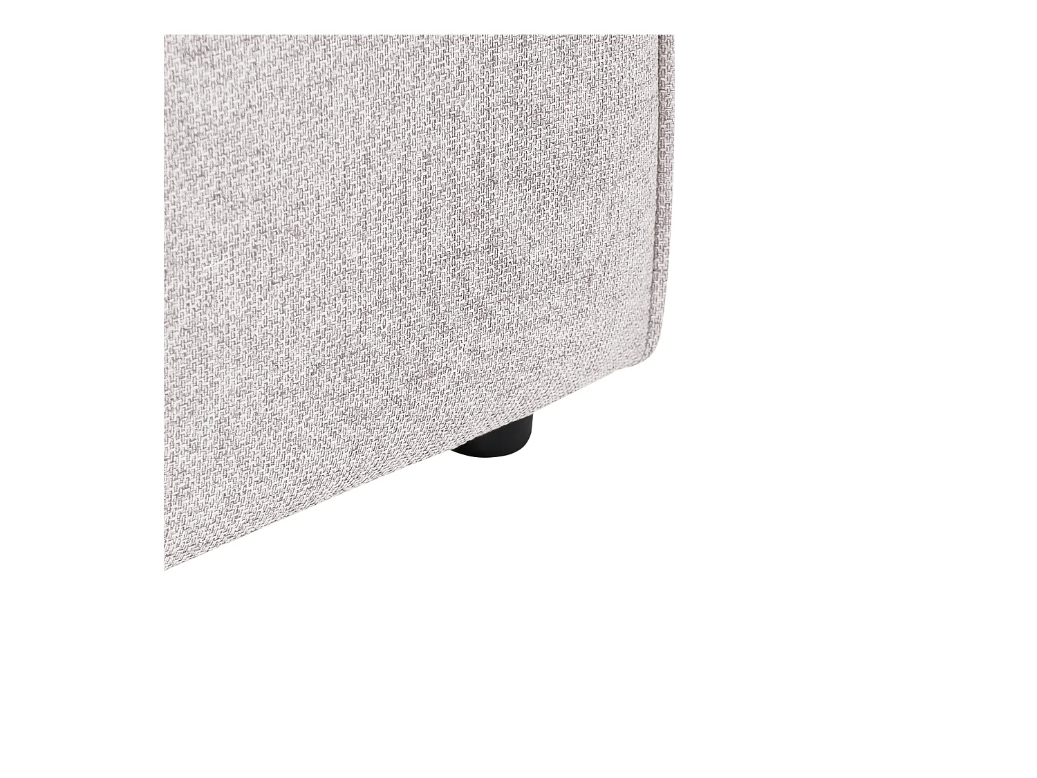 Ottoman BRANDE Tissu Marron clair