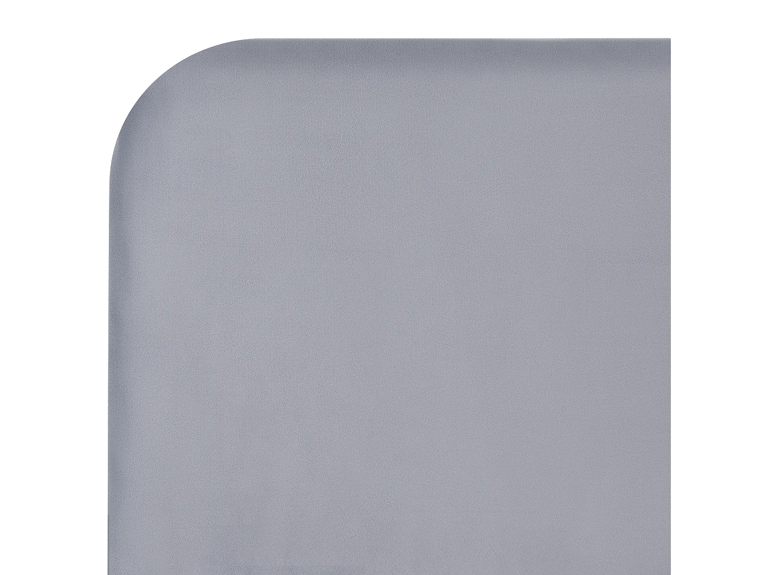 Lit avec sommier Velours FLAYAT 120 x 200 cm Gris