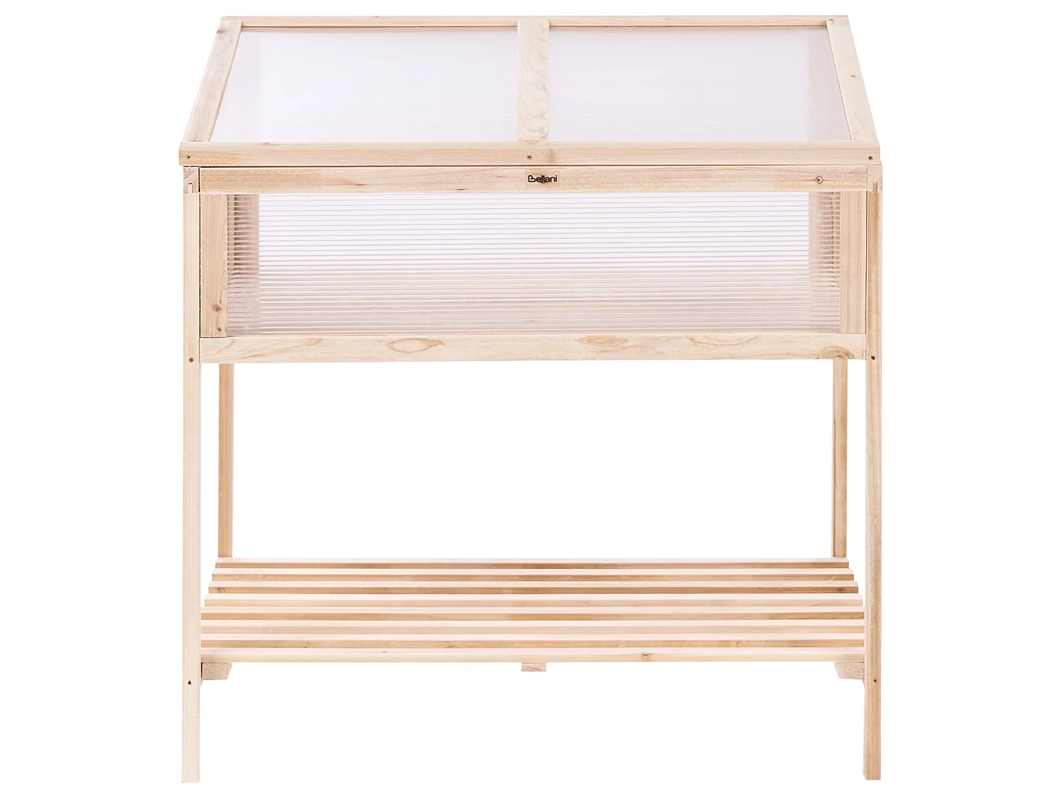 Serre de balcon ARANOVA Bois de sapin Marron clair 58 cm