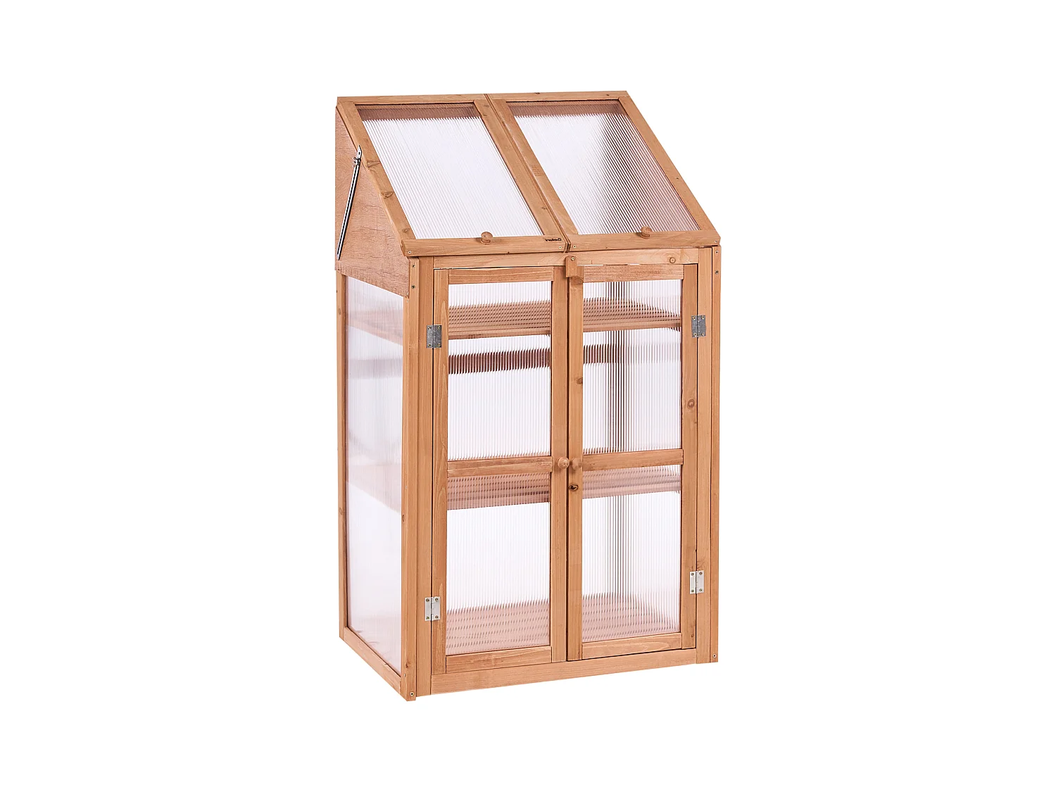 Serre de balcon VOLVERA Bois de sapin Marron clair 49 cm