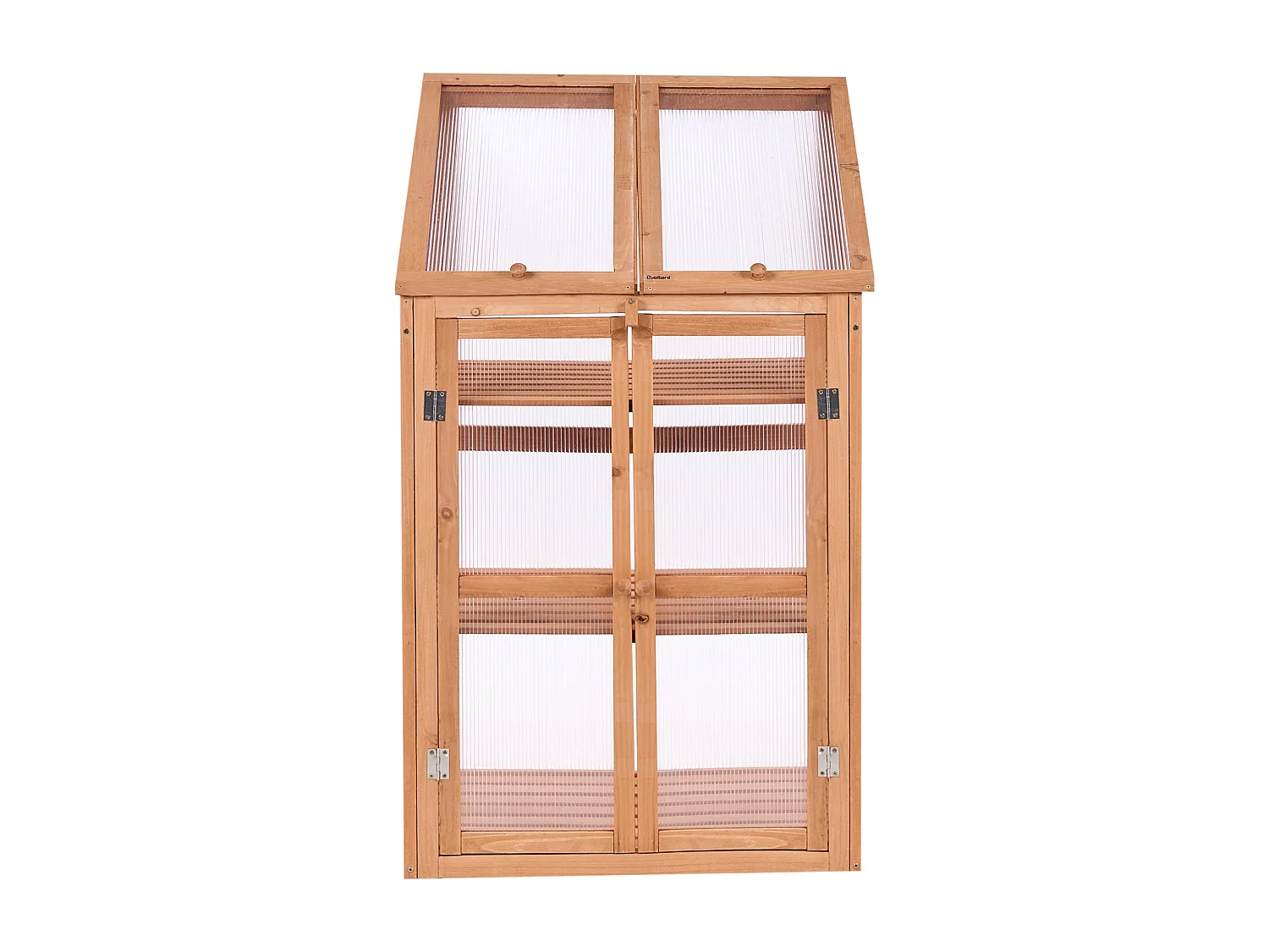 Serre de balcon VOLVERA Bois de sapin Marron clair 49 cm