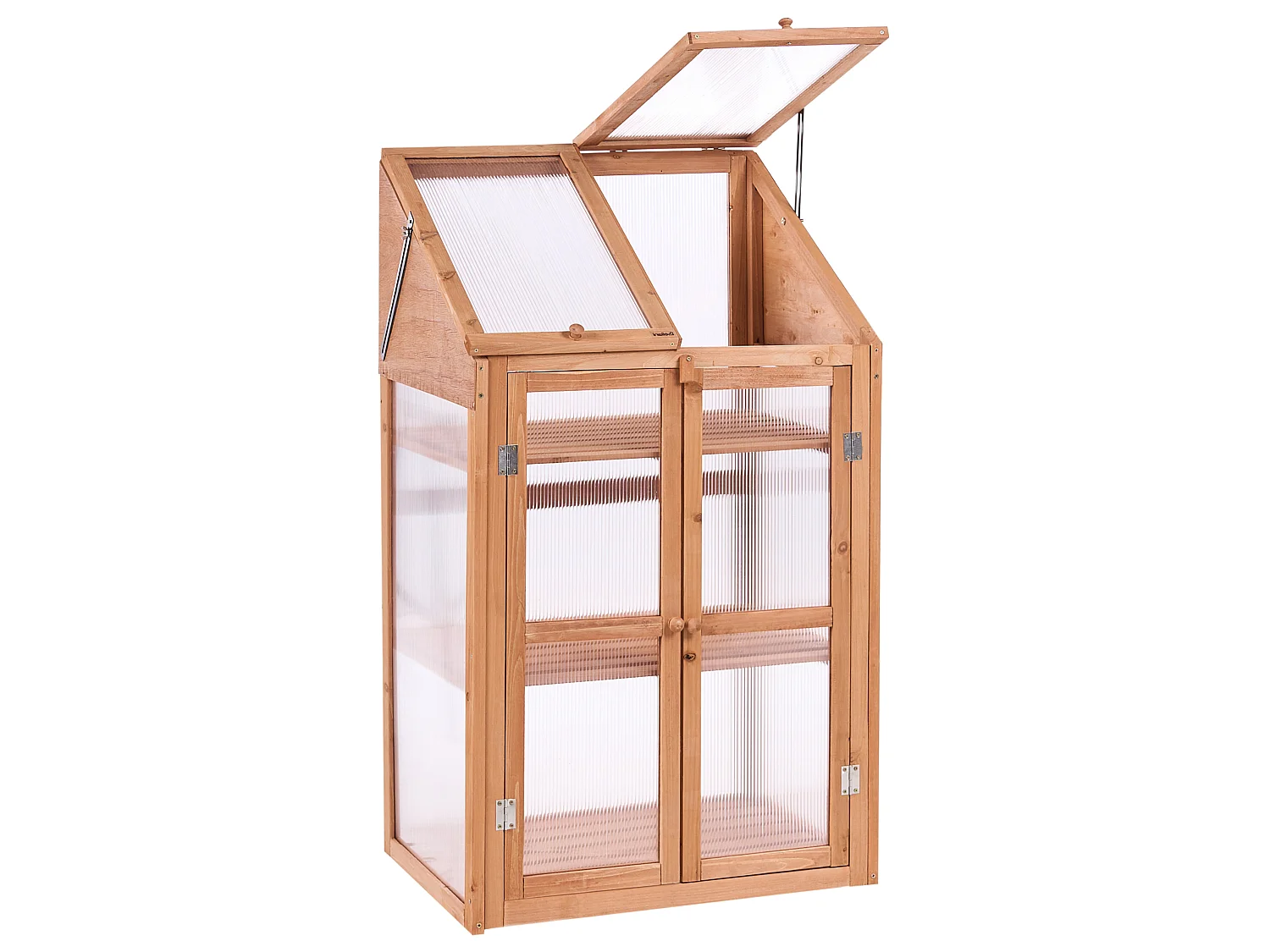 Serre de balcon VOLVERA Bois de sapin Marron clair 49 cm