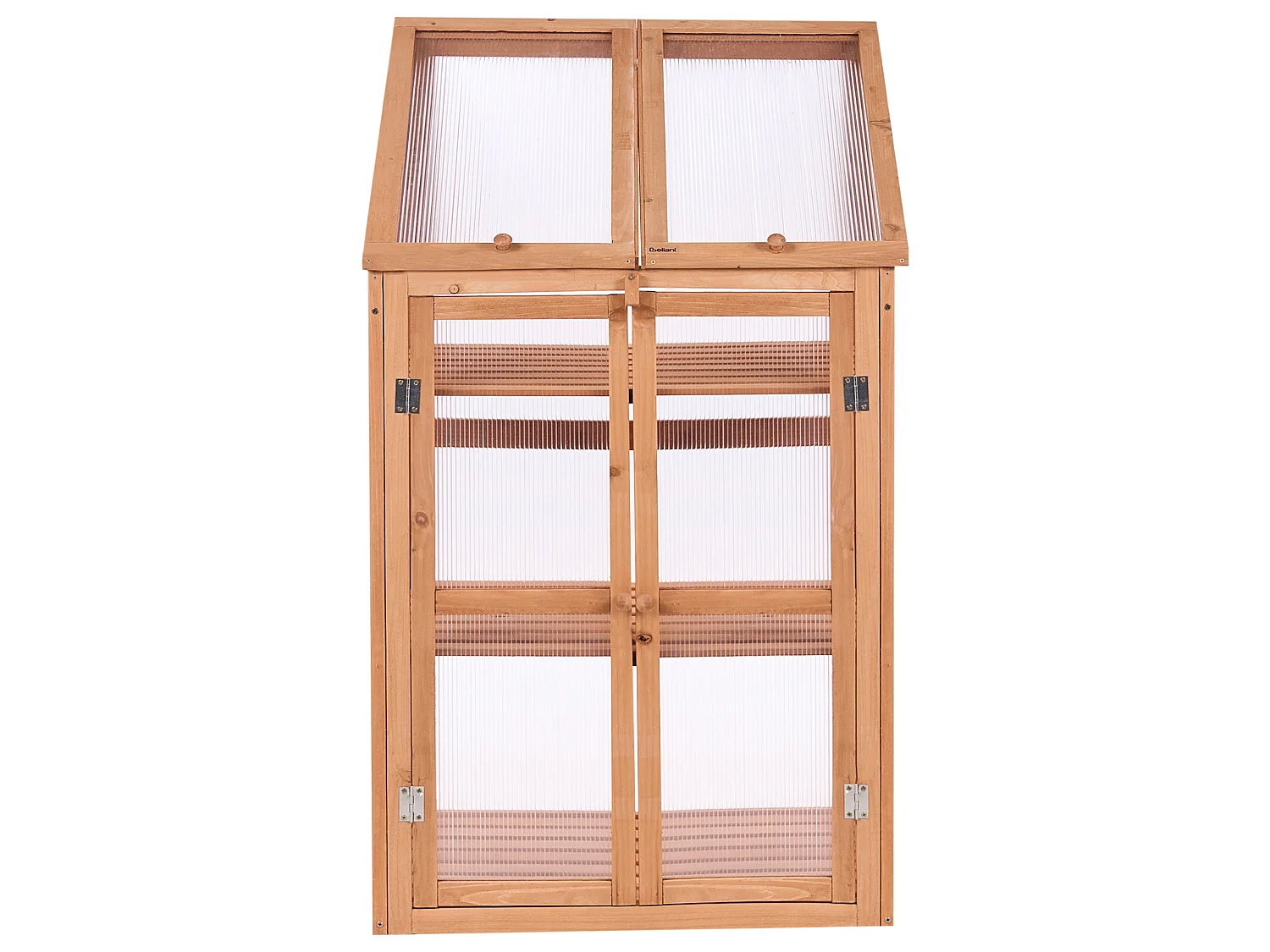Serre de balcon VOLVERA Bois de sapin Marron clair 49 cm