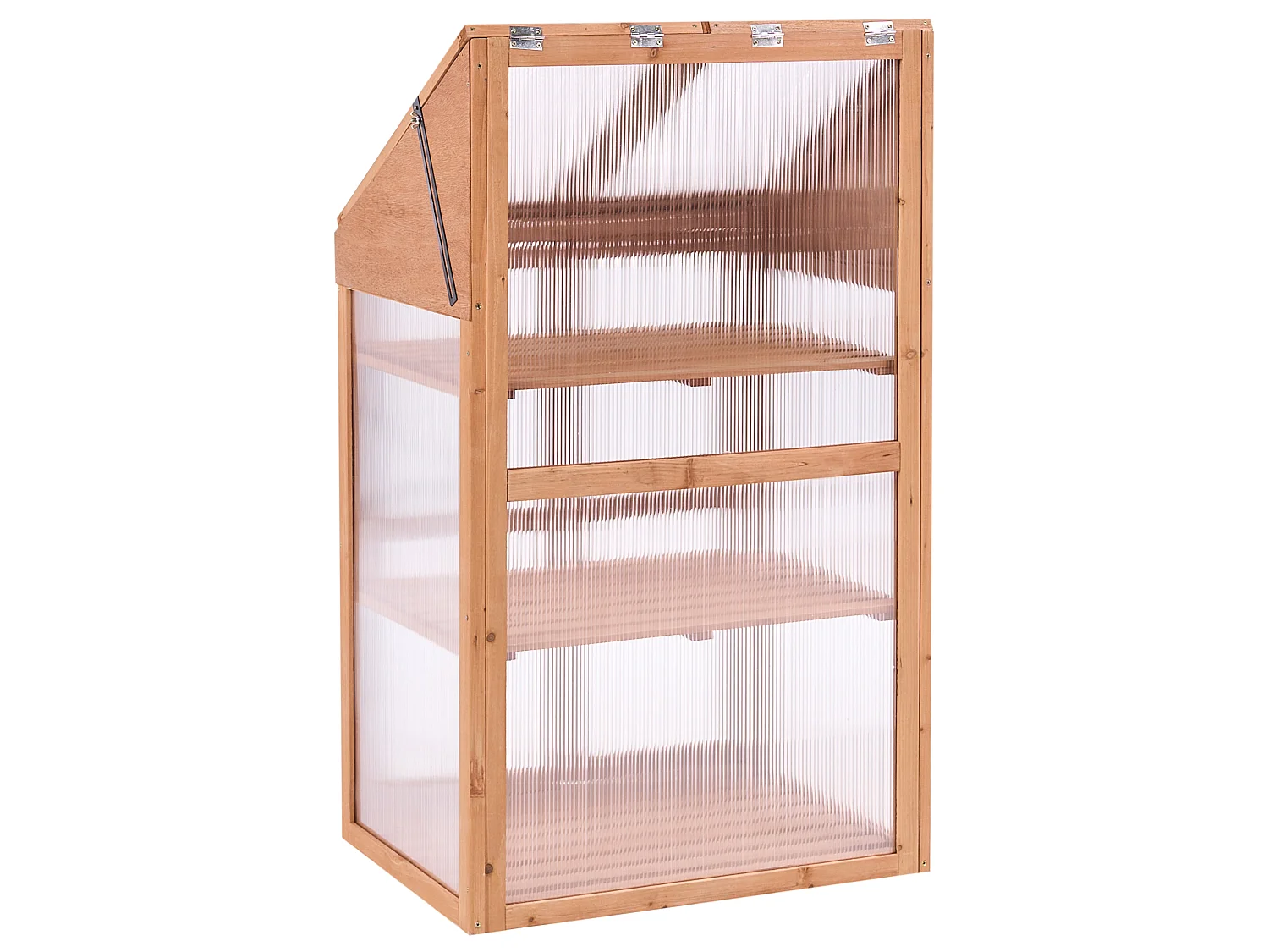 Serre de balcon VOLVERA Bois de sapin Marron clair 49 cm