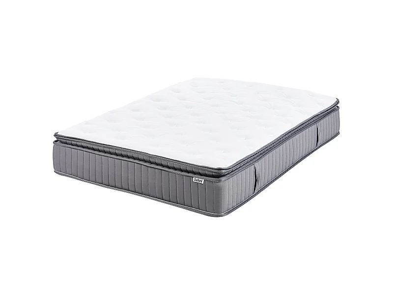 Matelas à ressorts ensachés en mousse à mémoire de forme avec gel PLEASANT H3/4 Ferme 120 x 200 cm