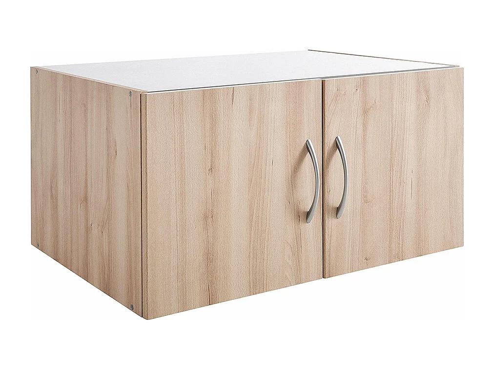 KLEIDERSCHRANKAUFSATZ Multiraumkonzept Eiche Sägerau 80 / 40 / 40cm