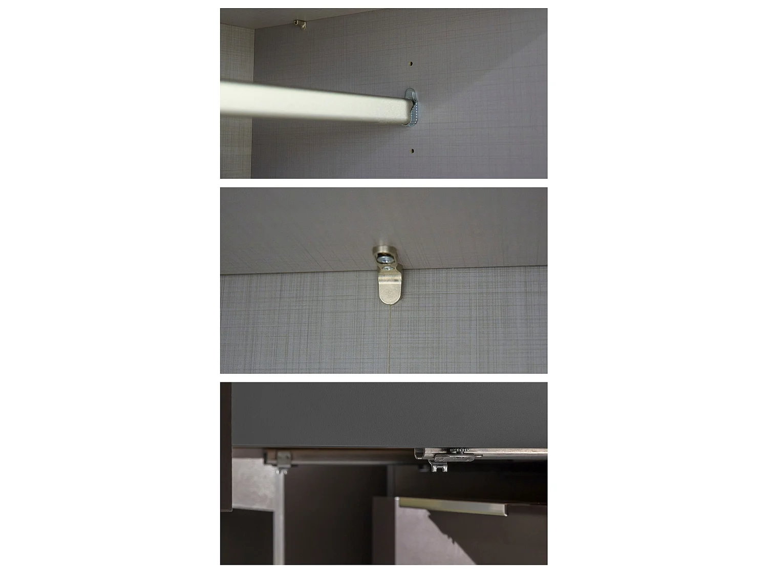 SCHWEBETÜRENSCHRANK Level Plankeneiche 250 / 65 / 216cm