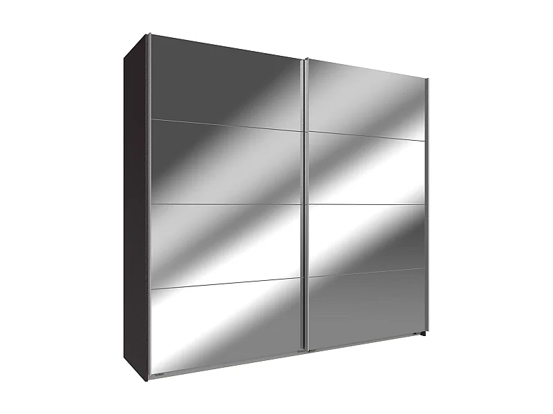 SCHWEBETÜRENSCHRANK Easy Plus graphit 225 / 65 / 210cm