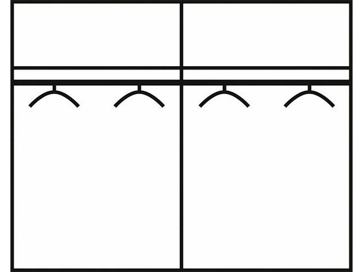 SCHWEBETÜRENSCHRANK Easy Plus graphit 225 / 65 / 210cm