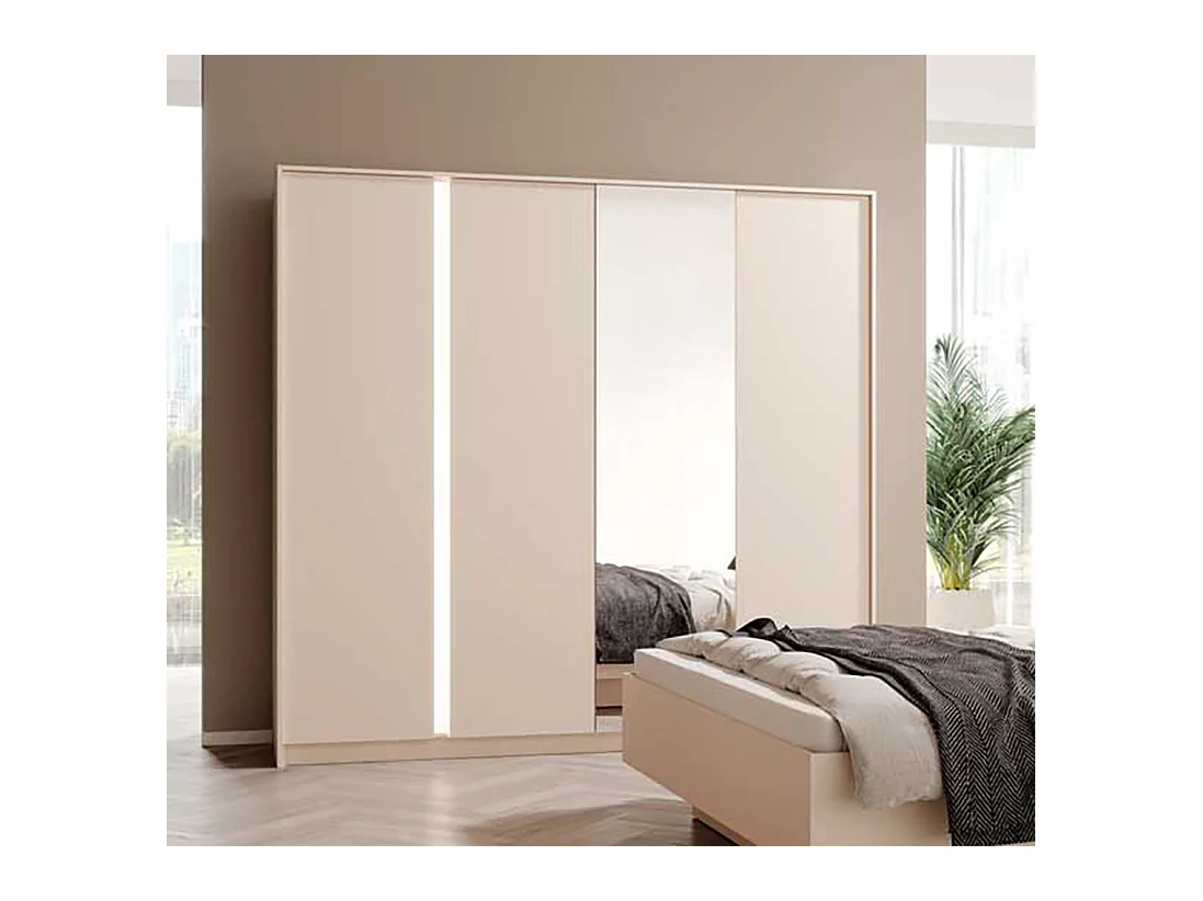 DREHTÜRENSCHRANK Dast beige 223 / 55 / 210cm