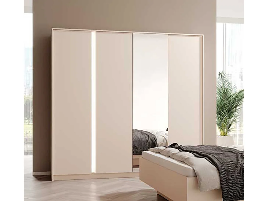 DREHTÜRENSCHRANK Dast beige 223 / 55 / 210cm